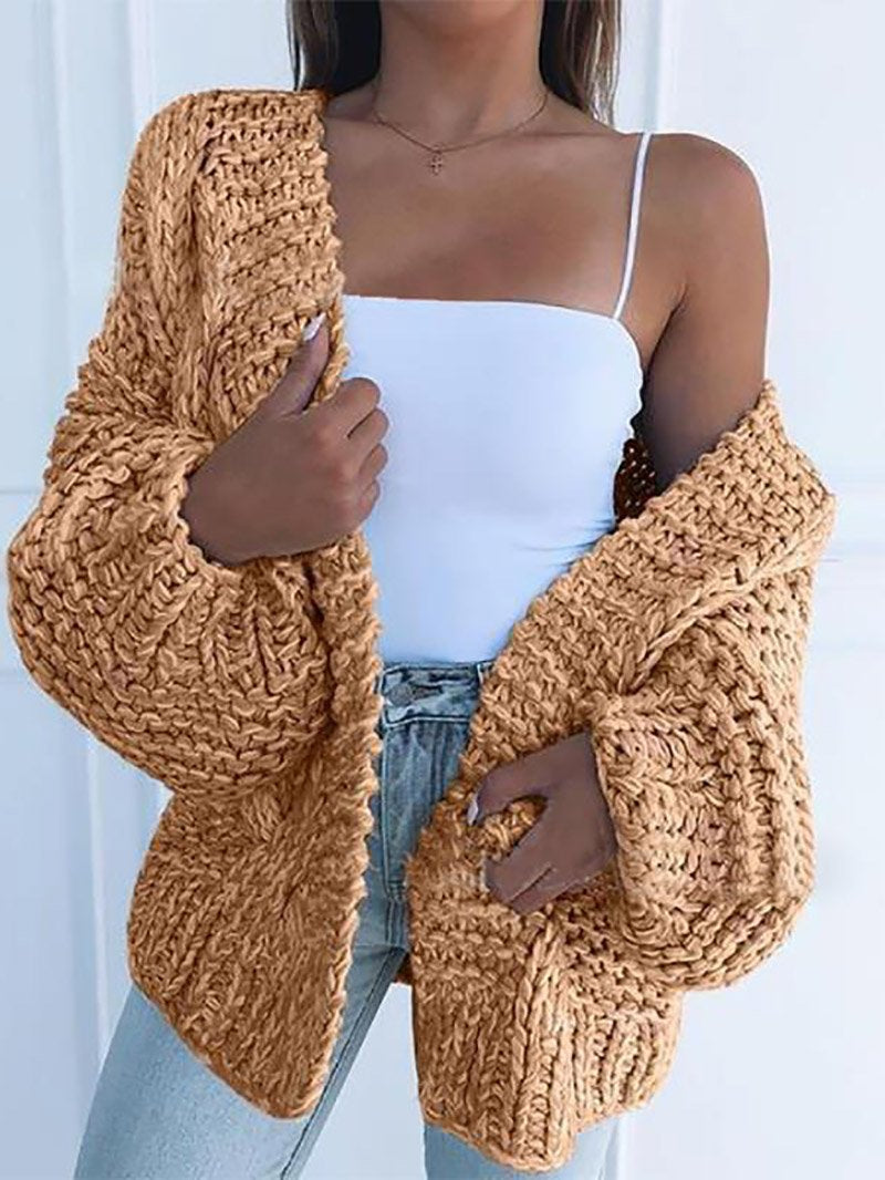 ModeGeist | Chunky Strickcardigan Weich und Warm Trendiger Komfort