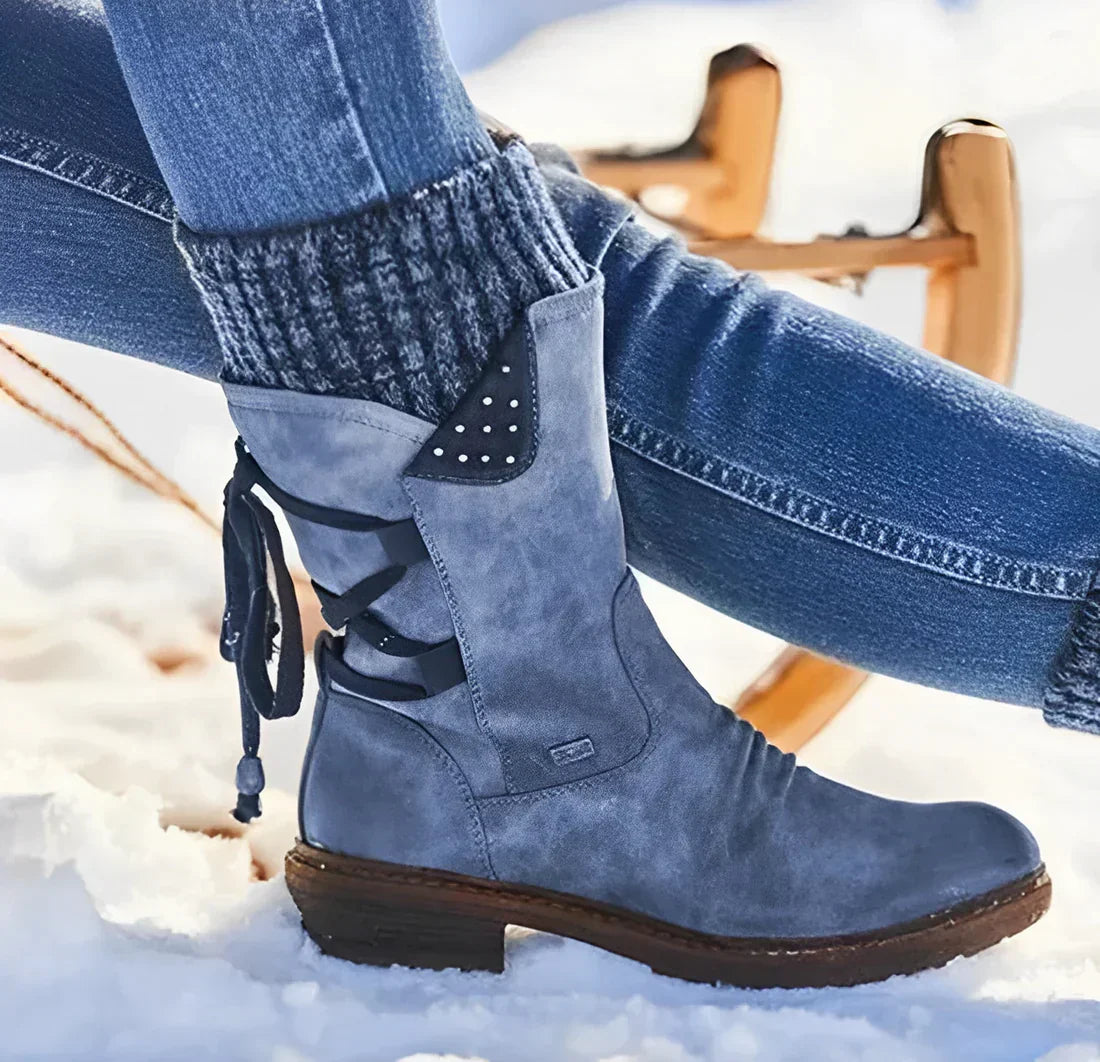 ModeGeist | Große Größe Kurze Stiefel Winterkollektion