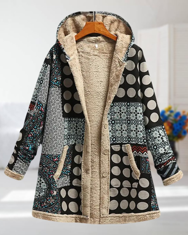 ModeGeist | Jacke mit Blumenmuster