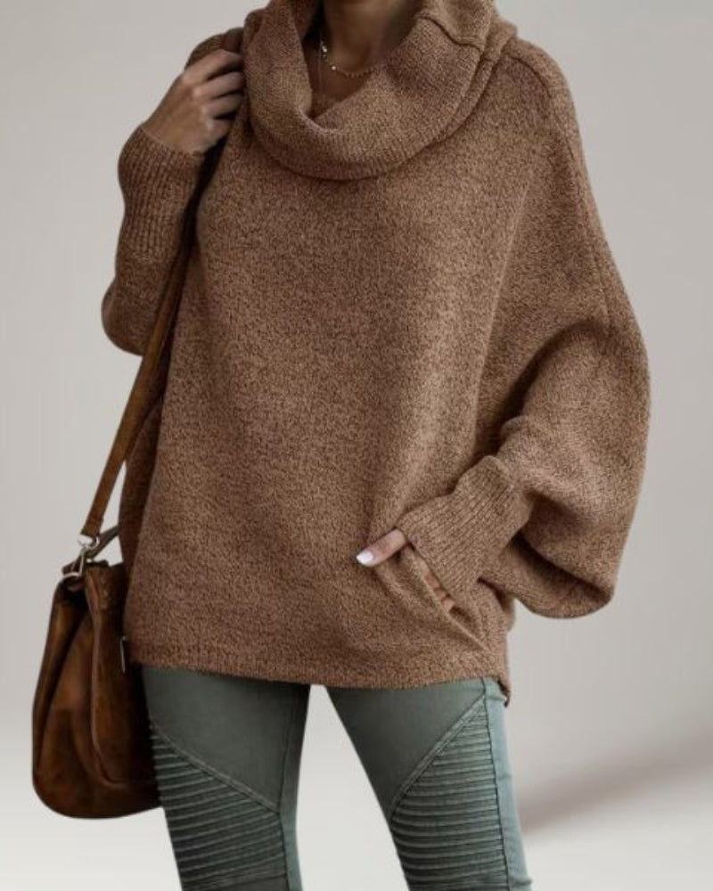 ModeGeist | Chic Stehkragen-Pullover