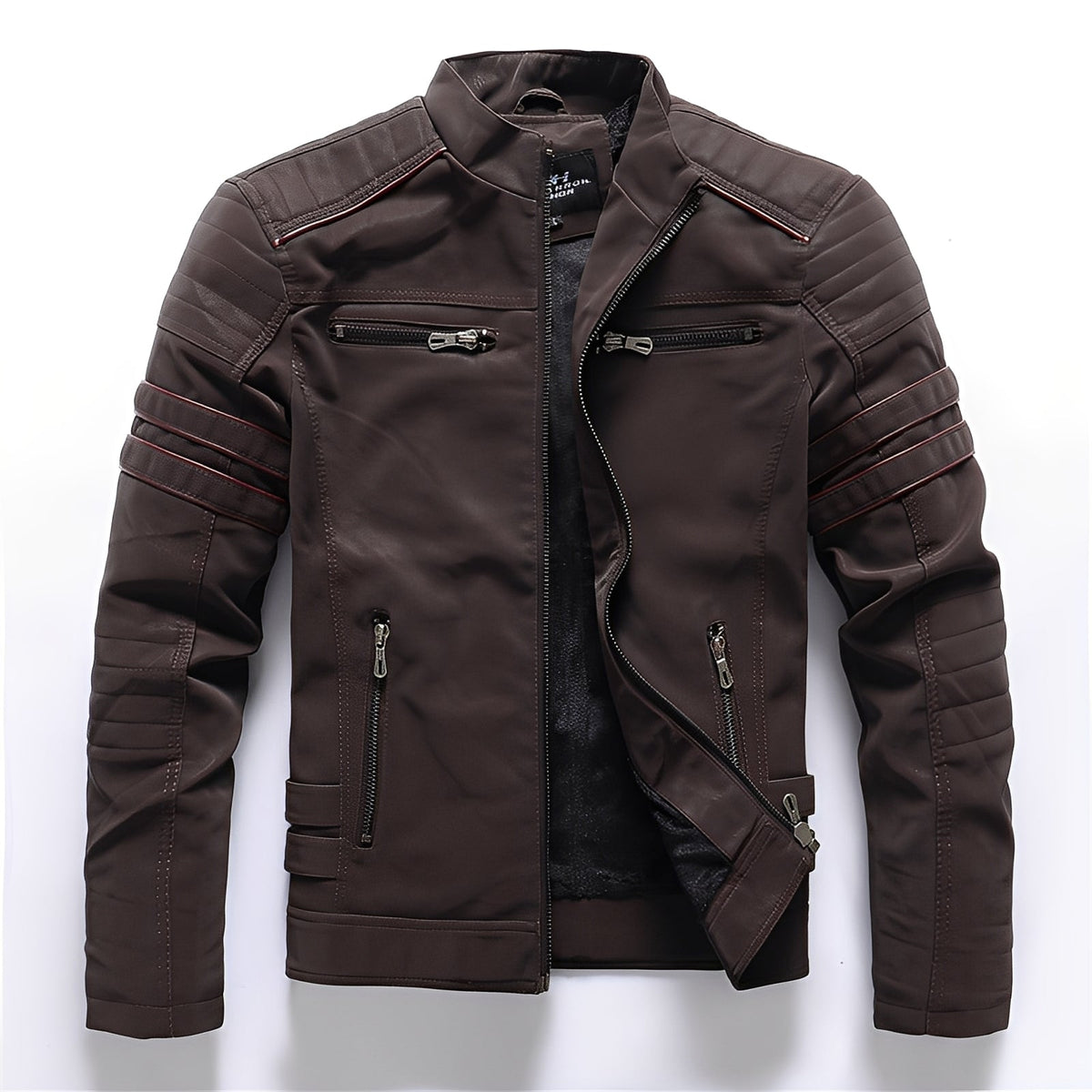 ModeGeist | Stylische Motorrad-Lederjacke für Herren