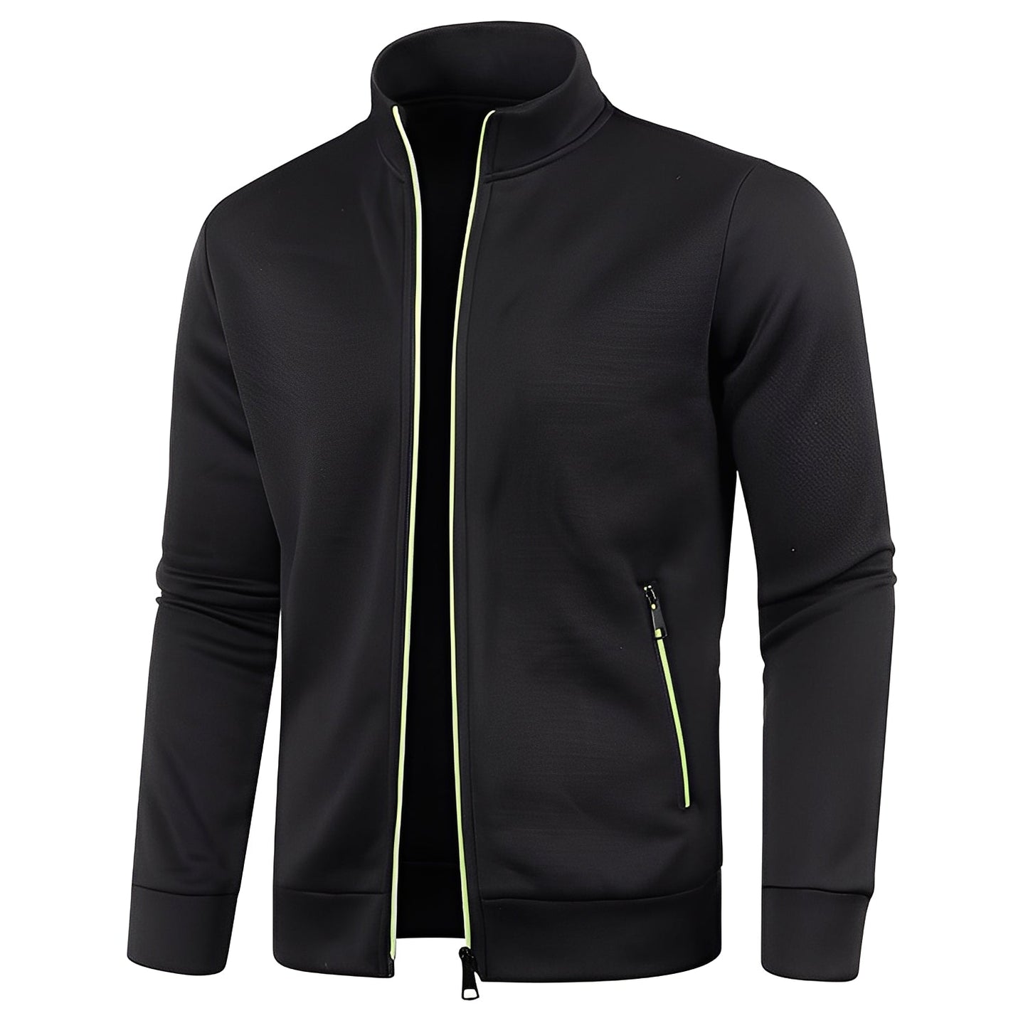 ModeGeist | Stylische Jacke mit Reißverschlusstaschen für Herren