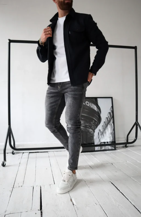 Neyla Hemdjacke mit Knöpfen