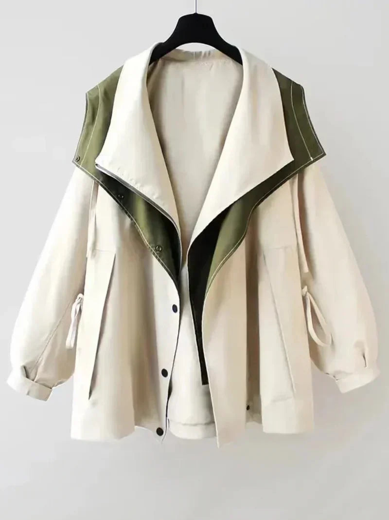 ModeGeist | trenchcoat - stilvolle oversized Damenjacke