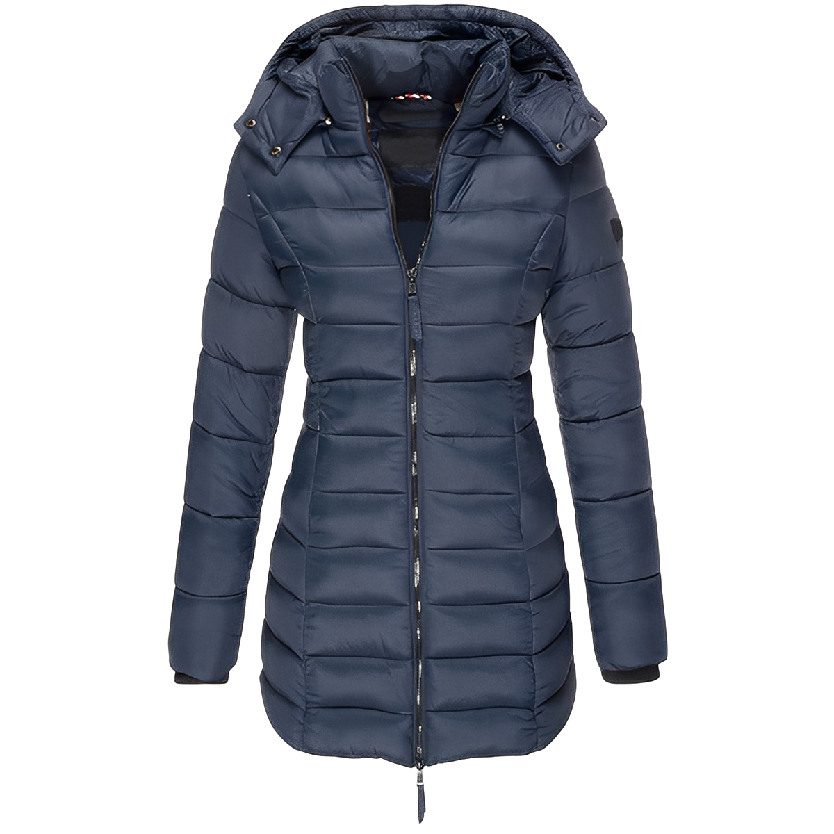 ModeGeist | Stilvoller, warmer, gepolsterter Mantel für Frauen
