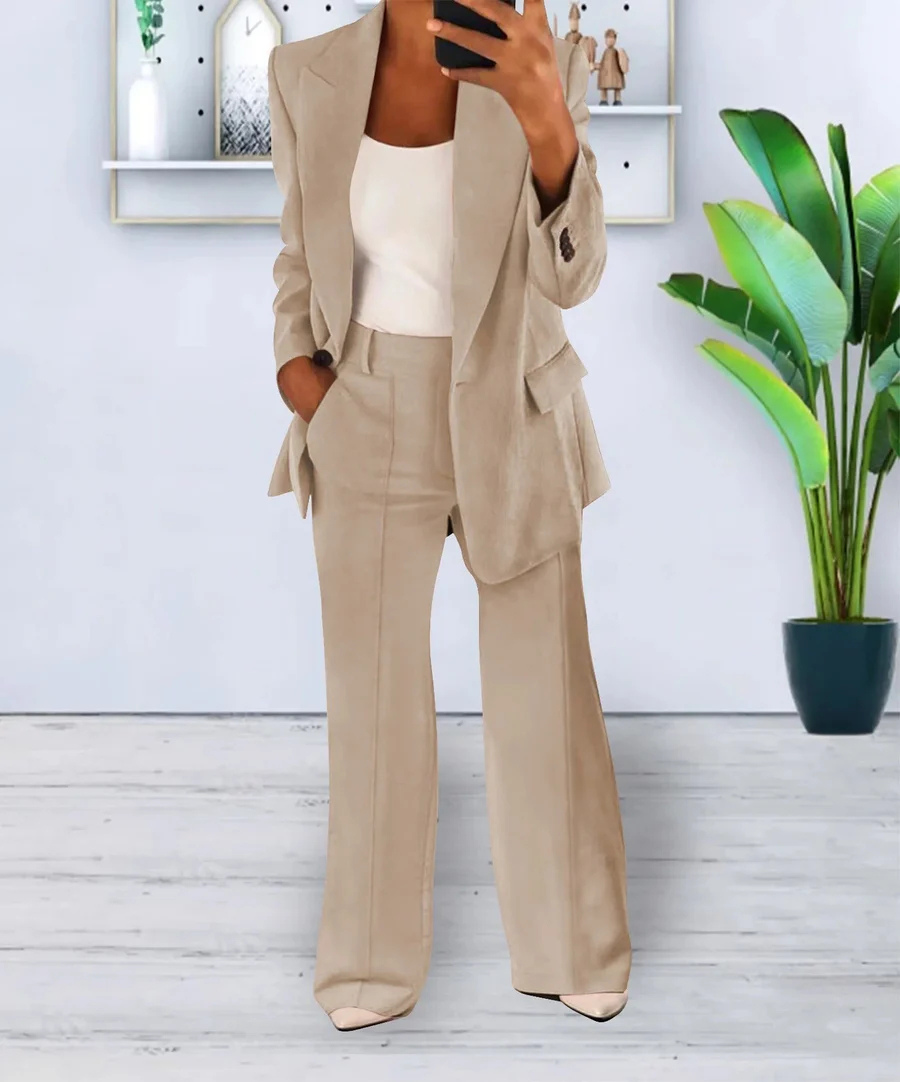 MAIKE - Elegantes Zweiteiliges Business-Outfit