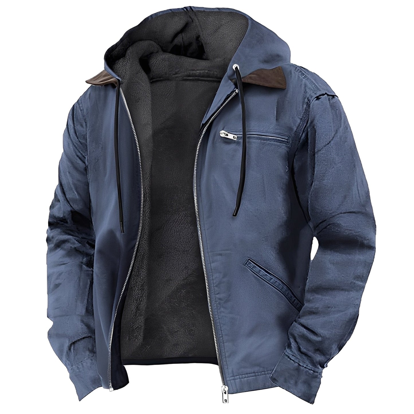 ModeGeist | Freizeitjacke mit Kapuze für Männer