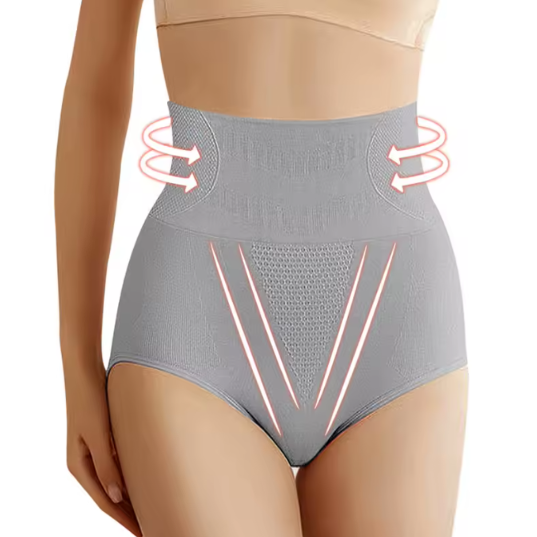 MODEGEIST Damen High-Waist Shapewear Formende Unterwäsche Weich Nahtlos