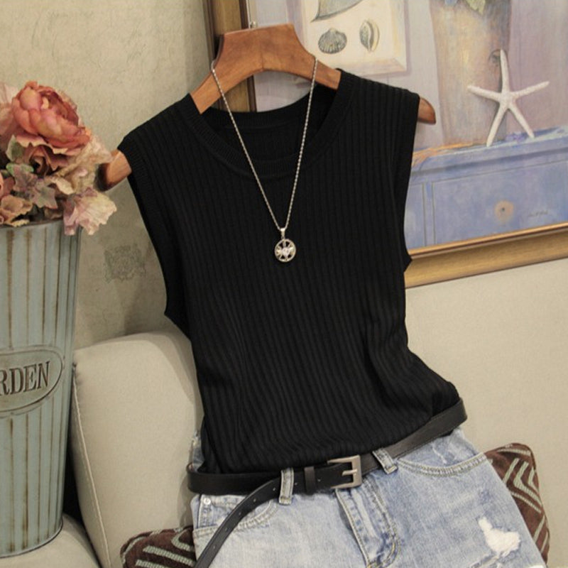 Damen Basic Shirt Fiona aus Strick