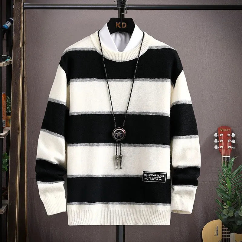 ModeGeist | Weicher Strickpullover für Männer