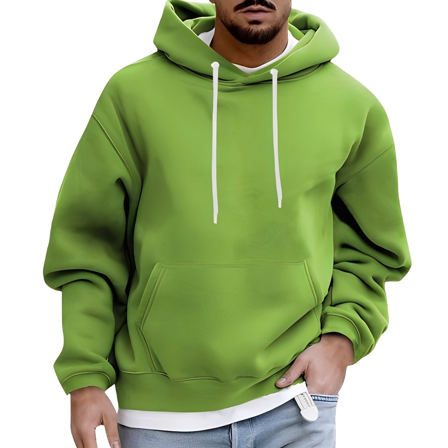 ModeGeist | Lässiger Hoodie mit Tasche für Männer