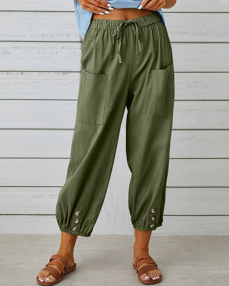 Stilvolle, weite Hosen von Julia