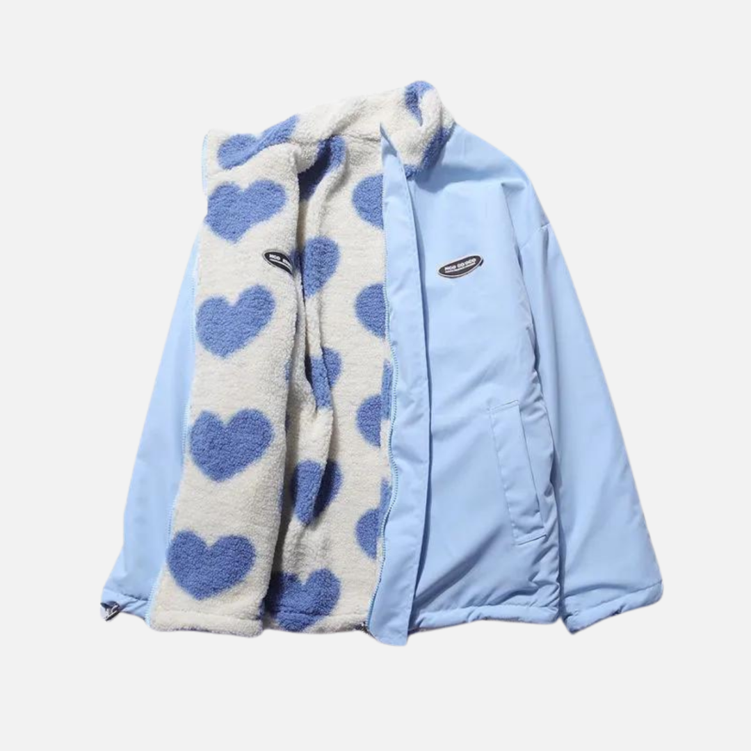 ModeGeist | Damen Winter Puffer Jacke - Reißverschluss