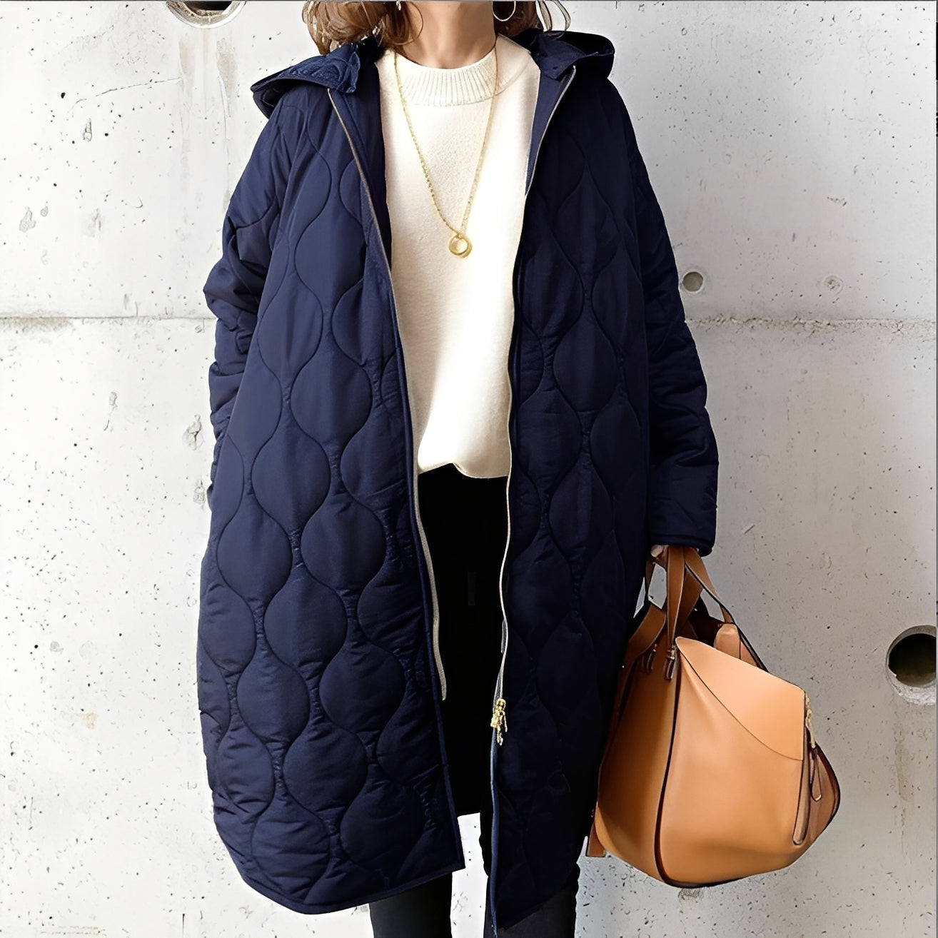 ModeGeist | Lässiger Parka-Mantel mit Kapuze für Frauen