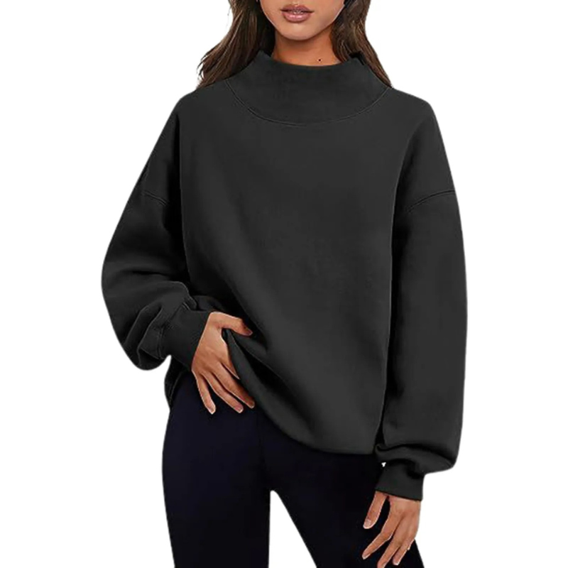 ModeGeist | Sweater - Basic Loose-Fit Langarm-Sweater