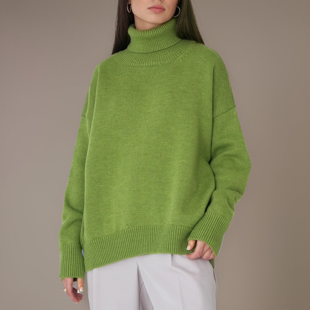 ModeGeist | Rollkragenpullover für Damen Winter