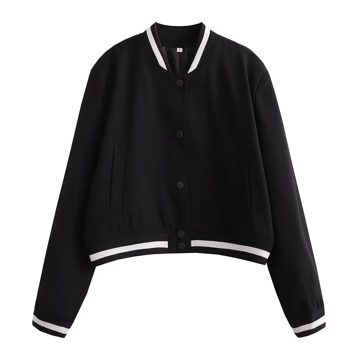 Avelena Damen Kurzjacke: Legerer Bomberjacken-Stil