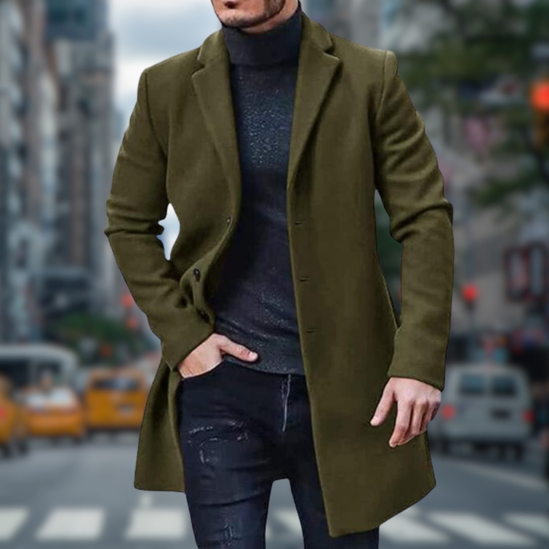 ModeGeist | Belloni Klassischer Langer Trenchcoat - Stilvoll & Komfortabel