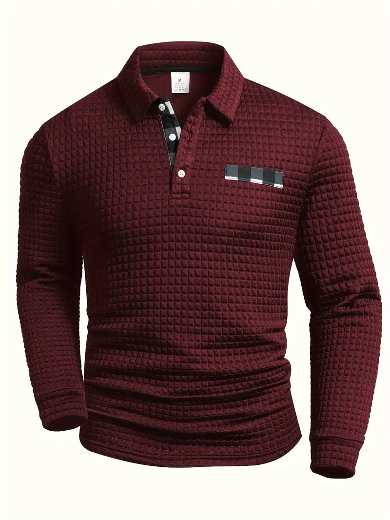 Langarm-Poloshirt von ERNST