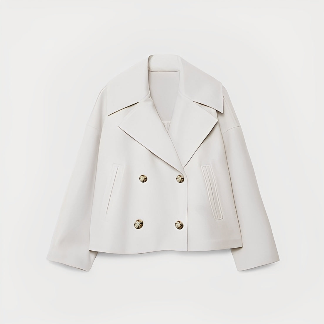ModeGeist | Freizeit, locker sitzende Kurzjacke für Frauen