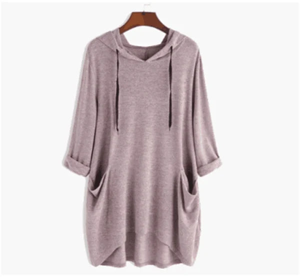 Damen-Pullover mit Taschen in Übergröße