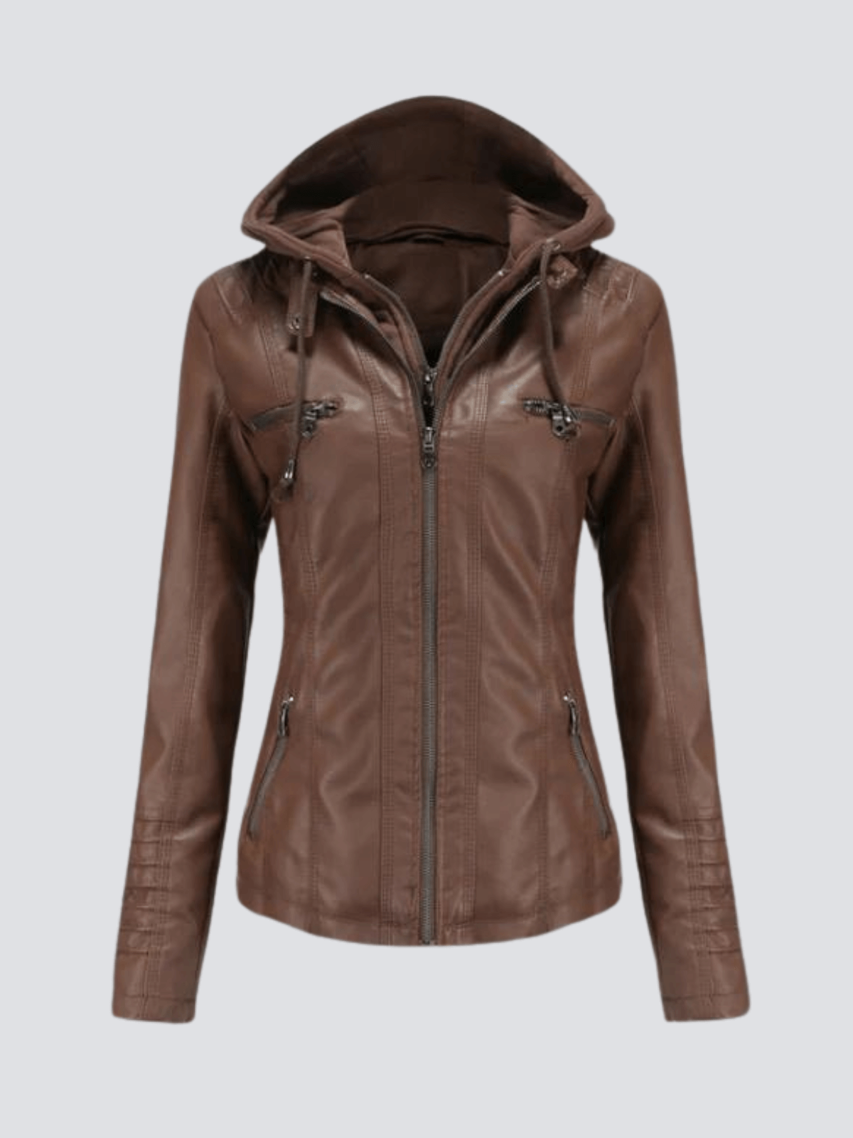 ModeGeist | Damen Kapuzen Klassiker Jacke