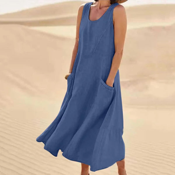 MODEGEIST Damen Alltagskleid Klassisches Design Vielseitiger Stil