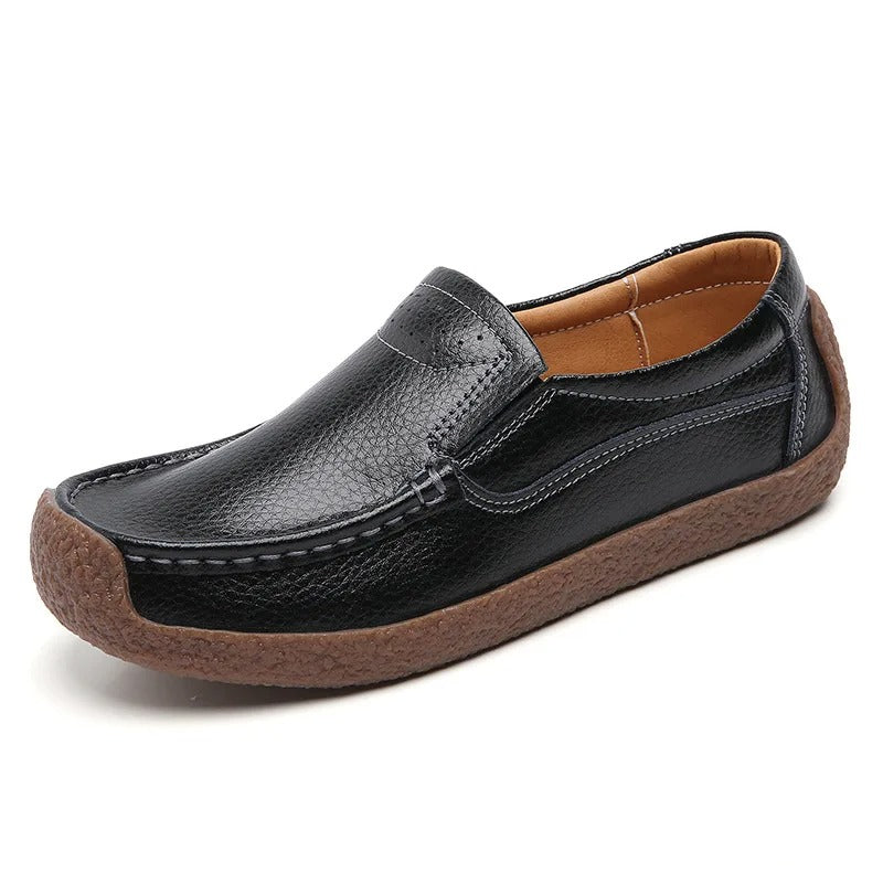 Ida® | Lederloafer Slipper – Bequem