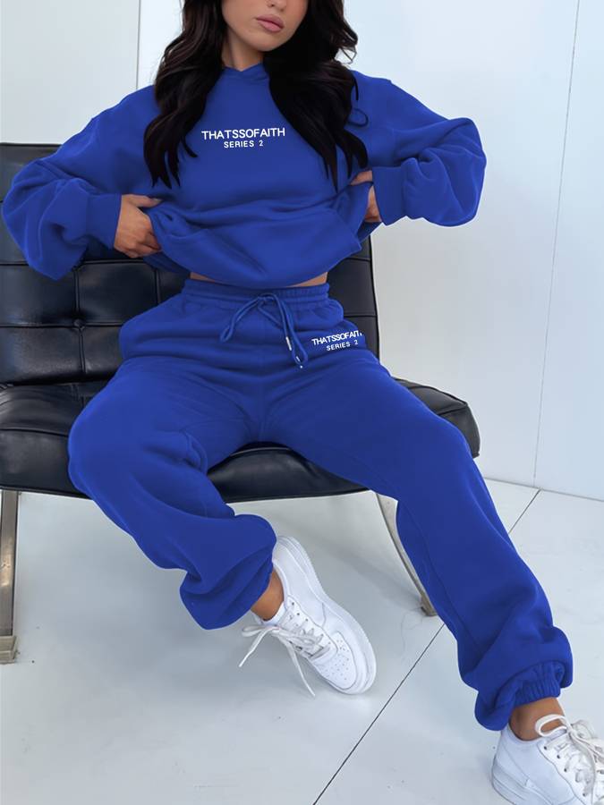 ModeGeist | Zweiteiliges Loungewear Satz mit Print