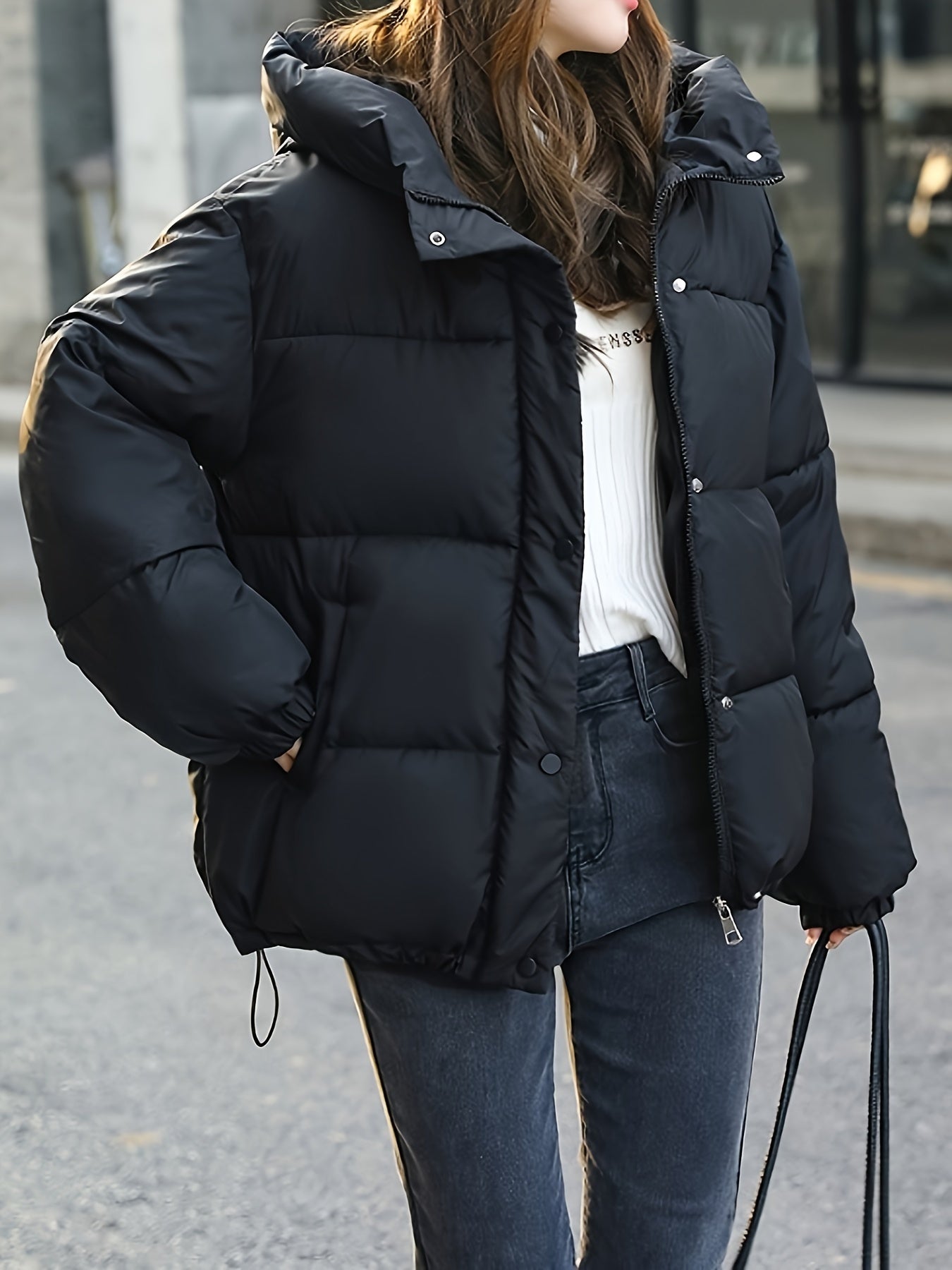 ModeGeist | Leicht mit gesteppter Fütterung für Frauen ideal für den Winter