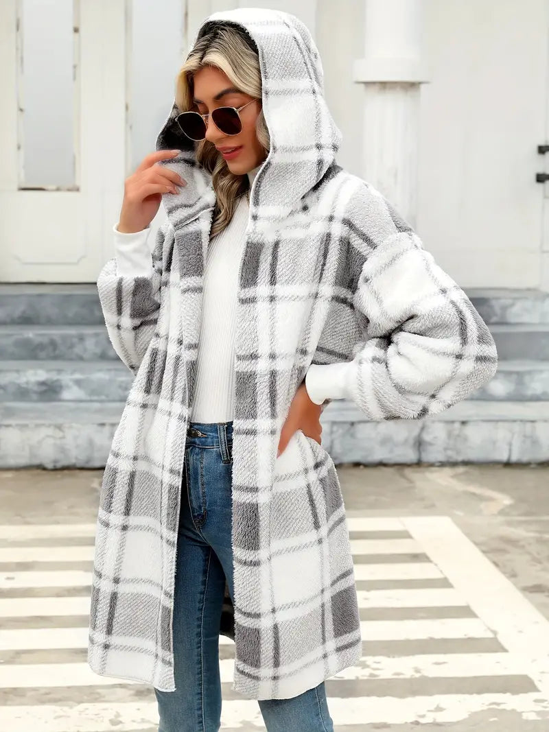 ModeGeist | Damen Langarm Kapuzen Cardigan