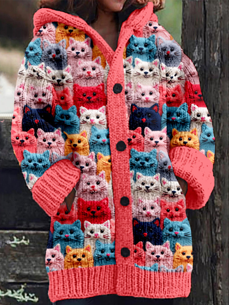 Leandra Strickjacke mit Knöpfen
