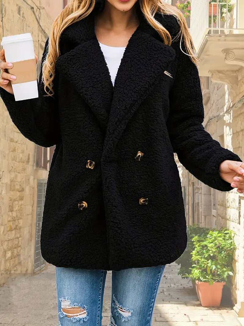 Luxuriöse Teddyjacke von Rudi für den Winter