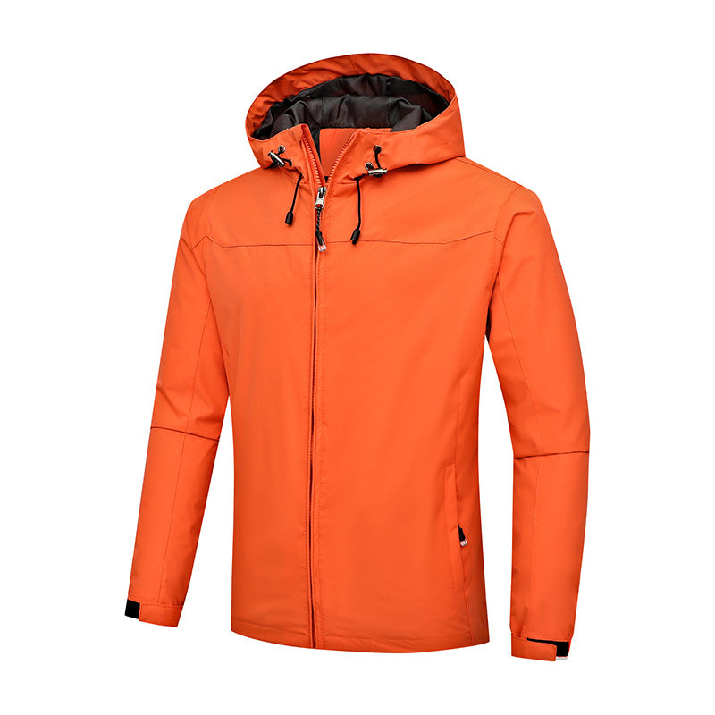 ModeGeist | Wasser- und winddichte Jacke mit Kapuze