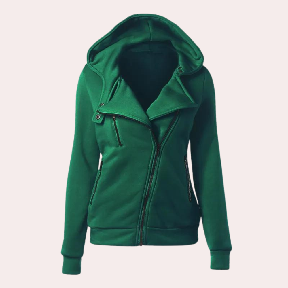 ModeGeist | Unregelmäßige Herbstjacke für Damen