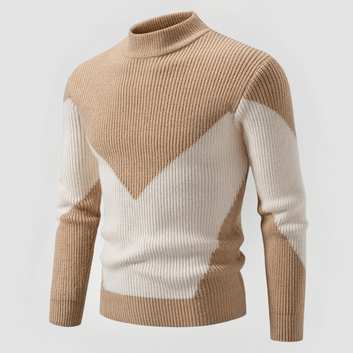 MAIK - Enganliegender Strickpullover