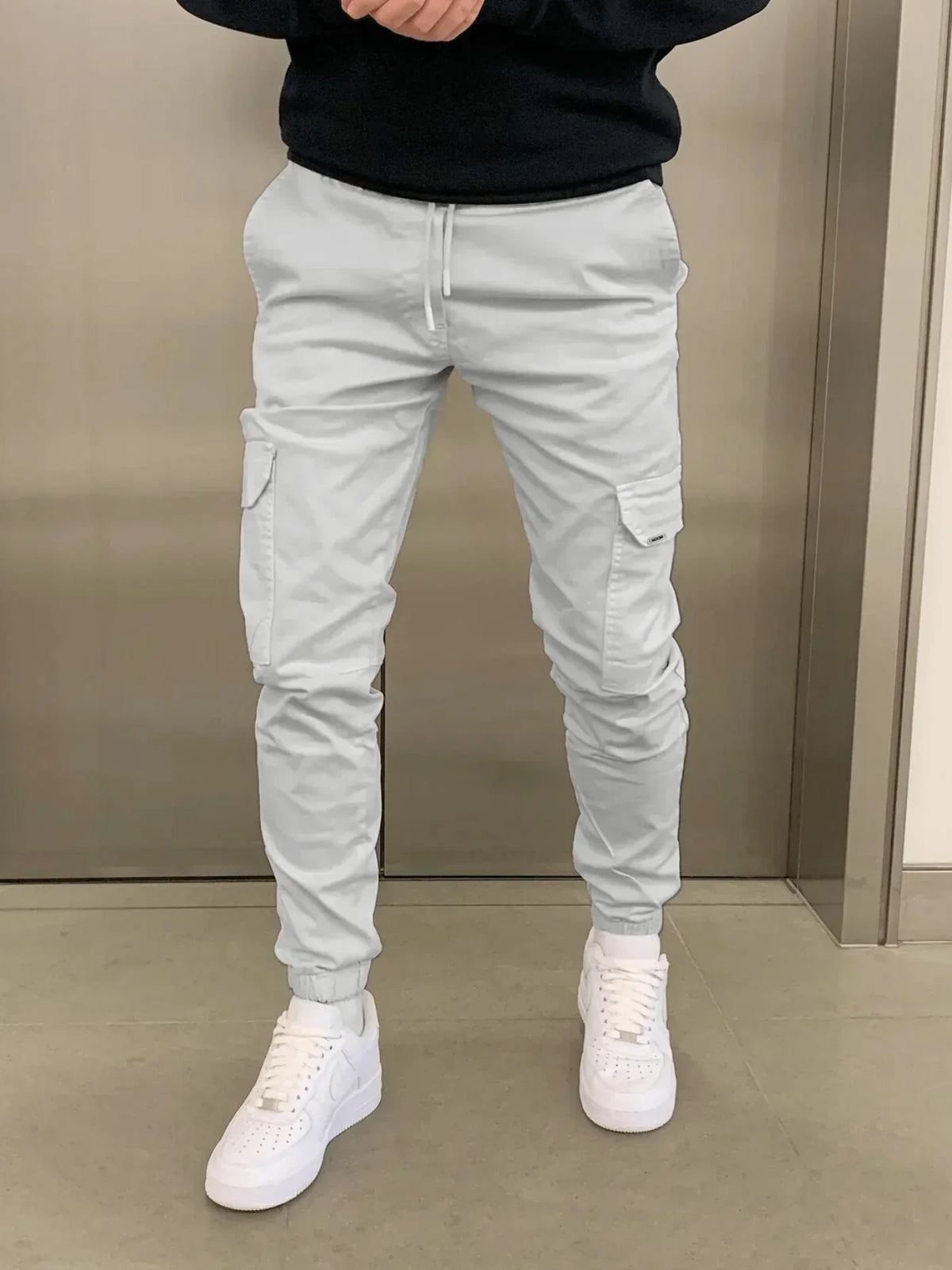 Herren Cargohose von Stefano: Stretch Komfort