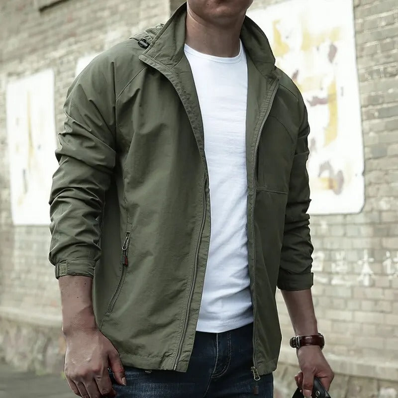Herren Sommerjacke Ravi - Wasserdicht & mit Cargotaschen
