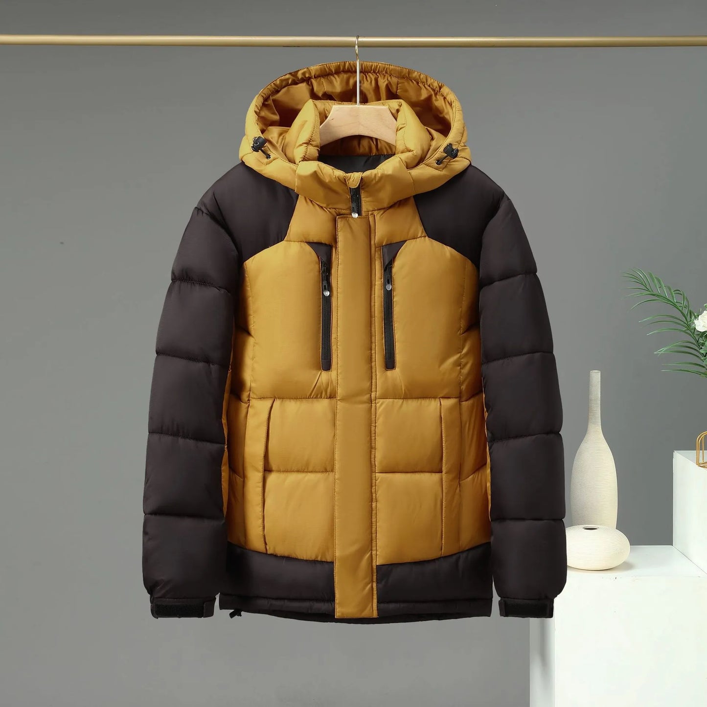 ModeGeist | Winterjacke mit abnehmbarer Kapuze