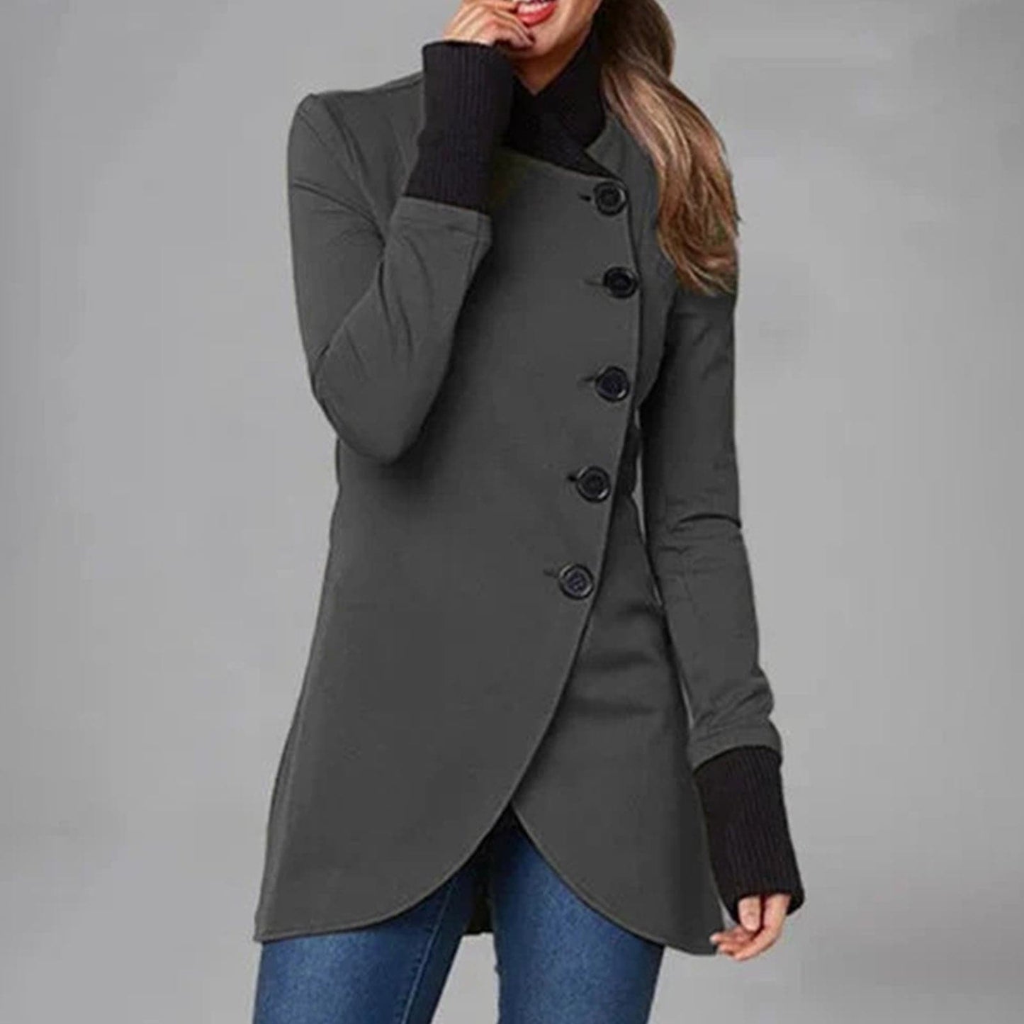 ModeGeist | Klassische und Elegante Winter-Strickjacke
