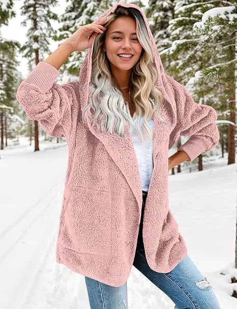 ModeGeist | Warme Teddy Fleecejacke