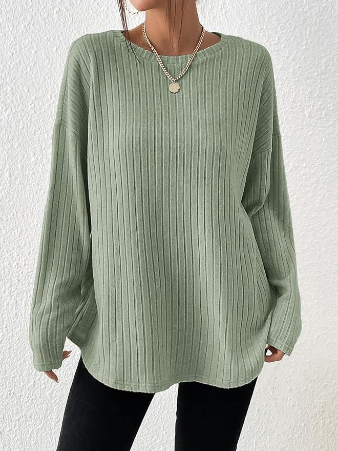 ModeGeist | Eleganter Gerippter Pullover