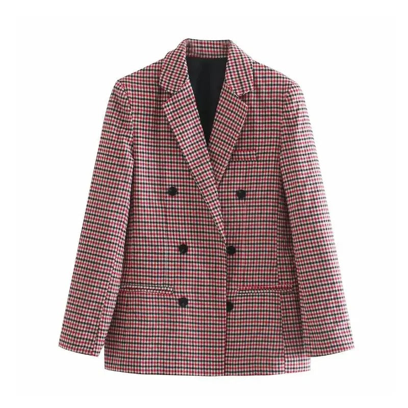 ModeGeist | Klassischer Karierter Blazer