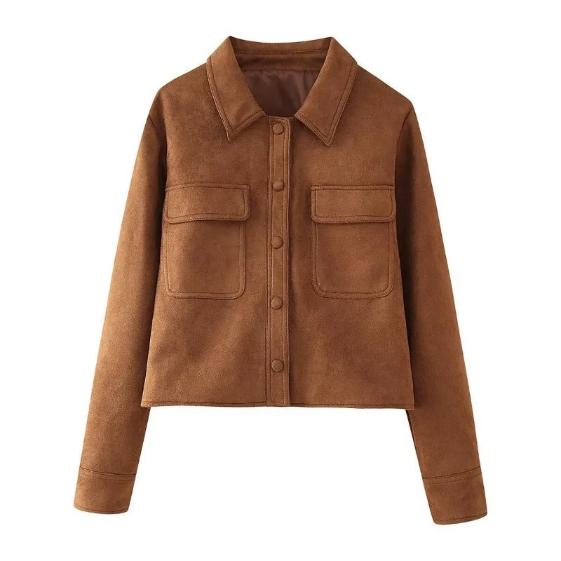 ModeGeist | Elegante Wildlederjacke