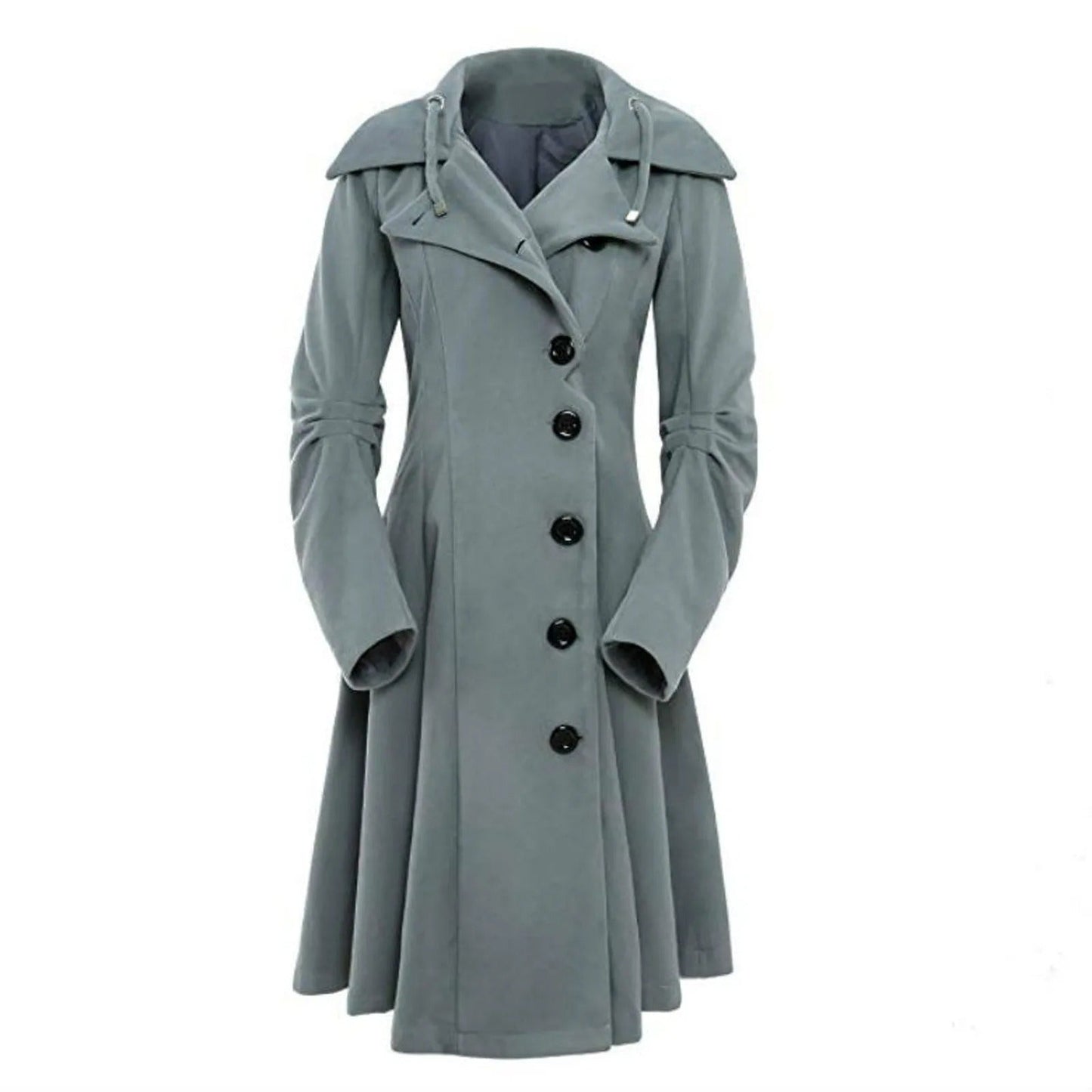 ModeGeist | Eleganter Trenchcoat mit Kapuze
