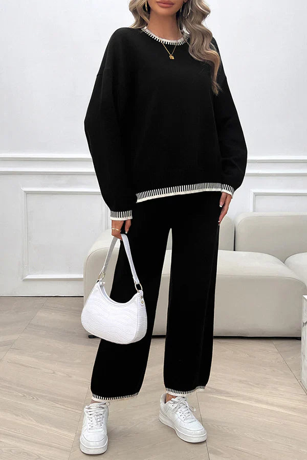 WANDA Strickpullover-Set mit Hose