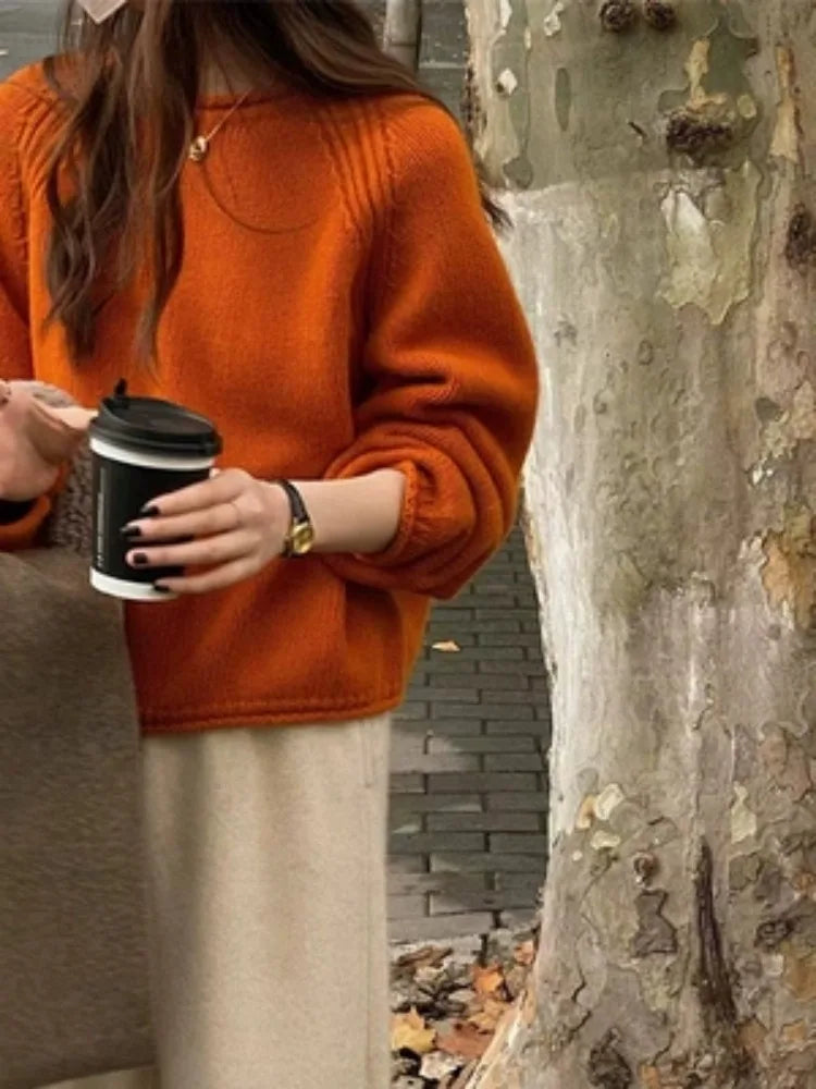 ModeGeist | Übergroßer Strickpullover für lässigen Komfort