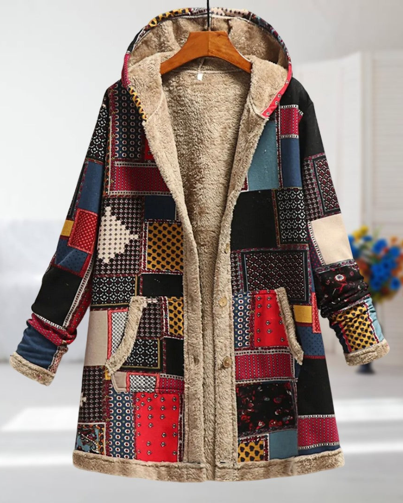 ModeGeist | Jacke mit Blumendruck