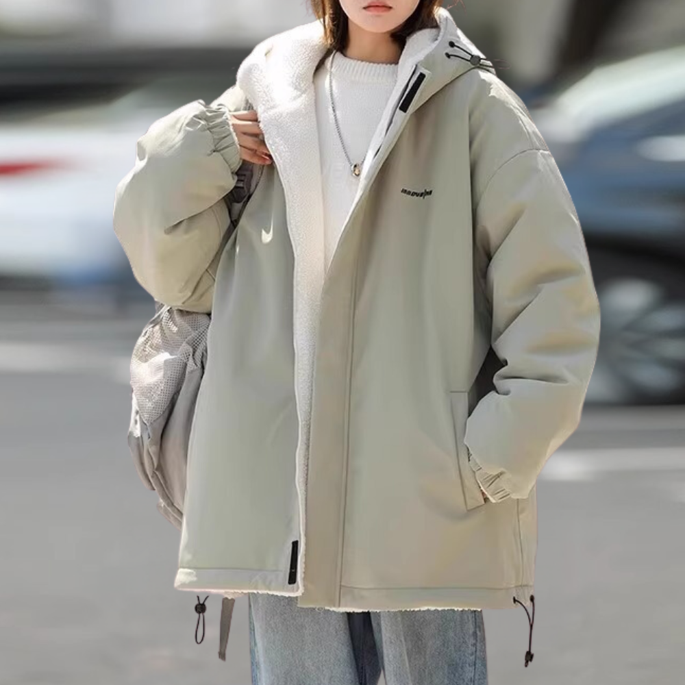 ModeGeist | Warme Wendbare Winterjacke für Damen