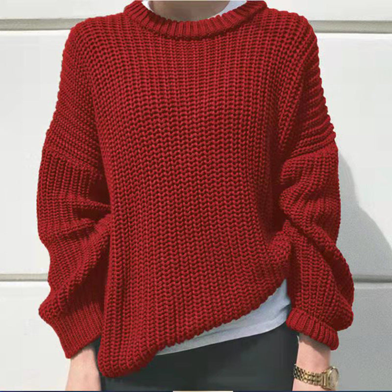 ModeGeist | Oversized Strickpullover Weich und Warm Entspannte Eleganz